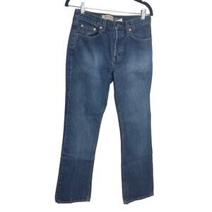 Vintage 2001 Gap Jeans Women's 6 Reg Bootcut	Button Fly